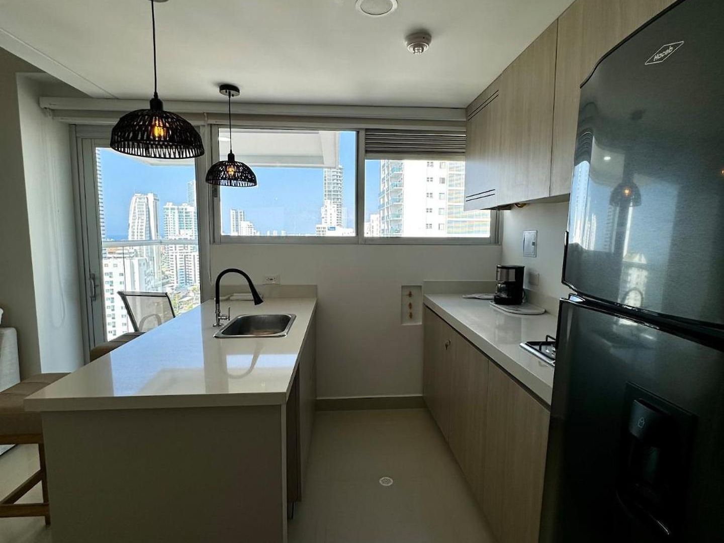 Apartamento Luxury In Bocagrande -beautiful Views-rooftop Pool *