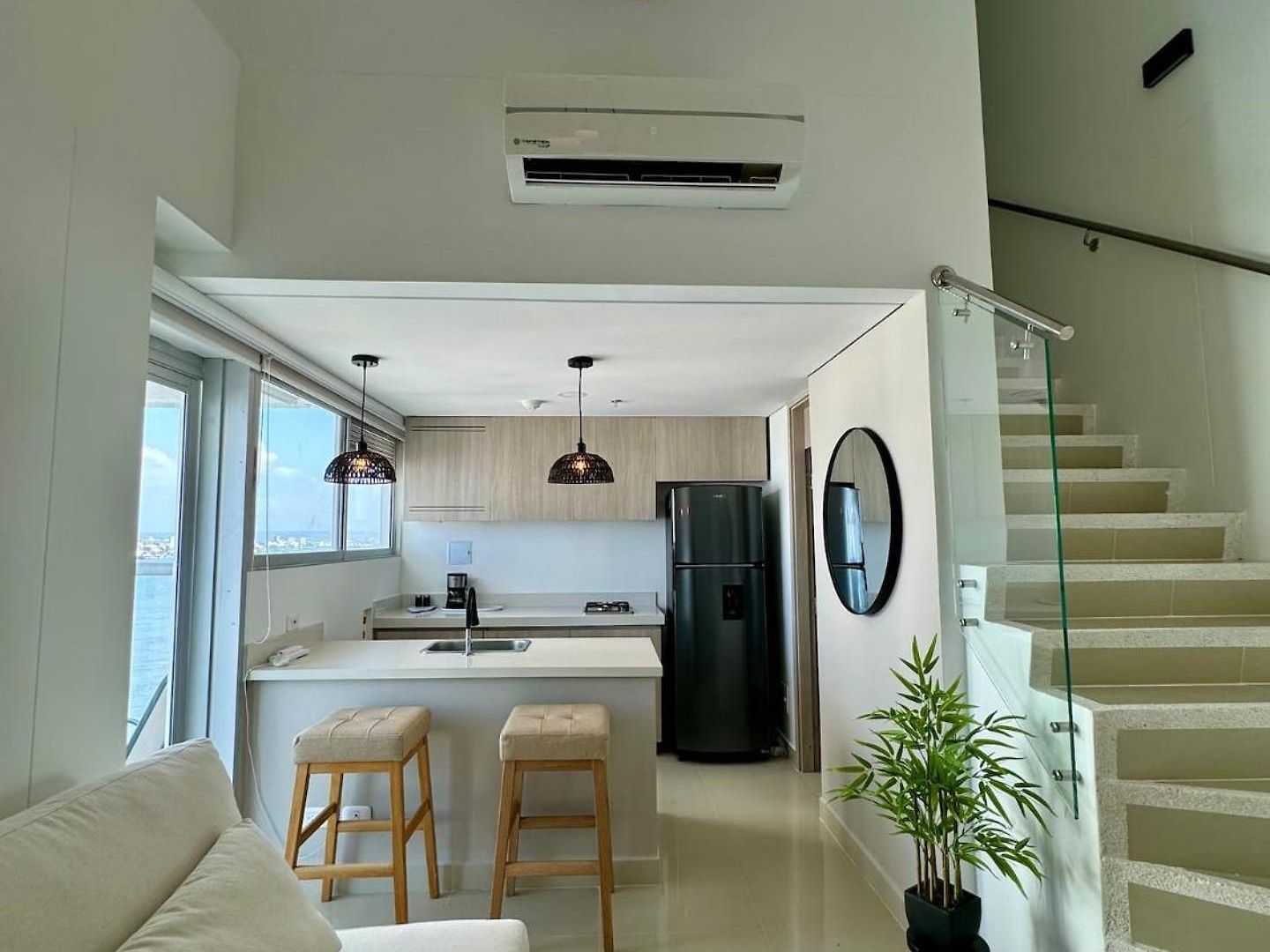 Luxury In Bocagrande -beautiful Views-rooftop Pool *