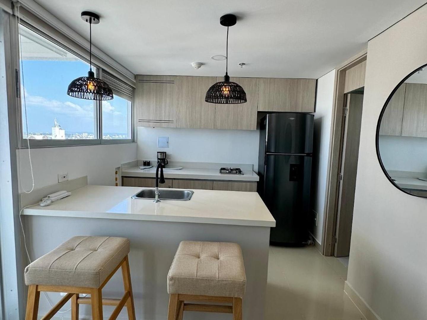 Apartamento Luxury In Bocagrande -beautiful Views-rooftop Pool