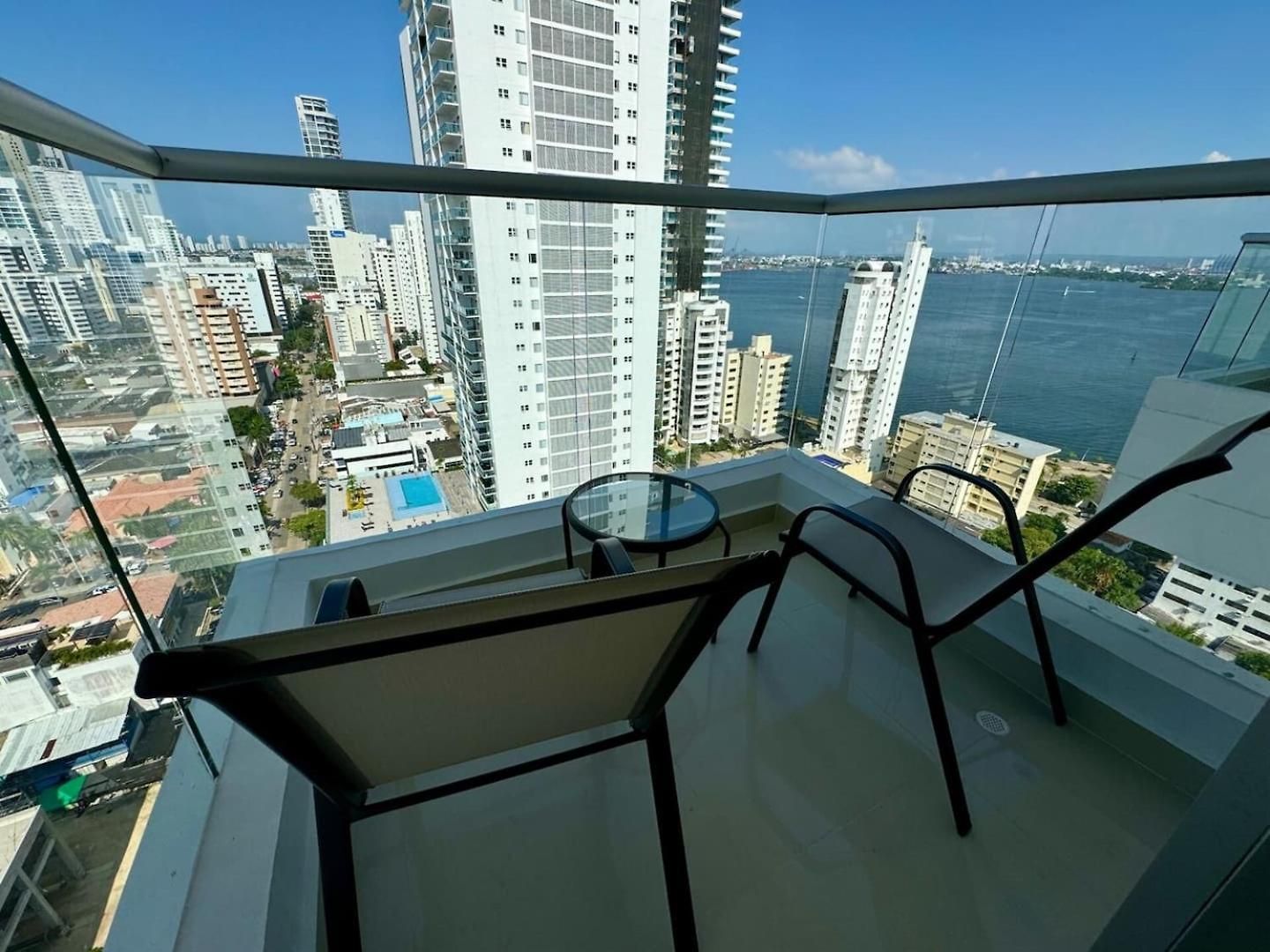 Apartamento Luxury In Bocagrande -beautiful Views-rooftop Pool Cartagena