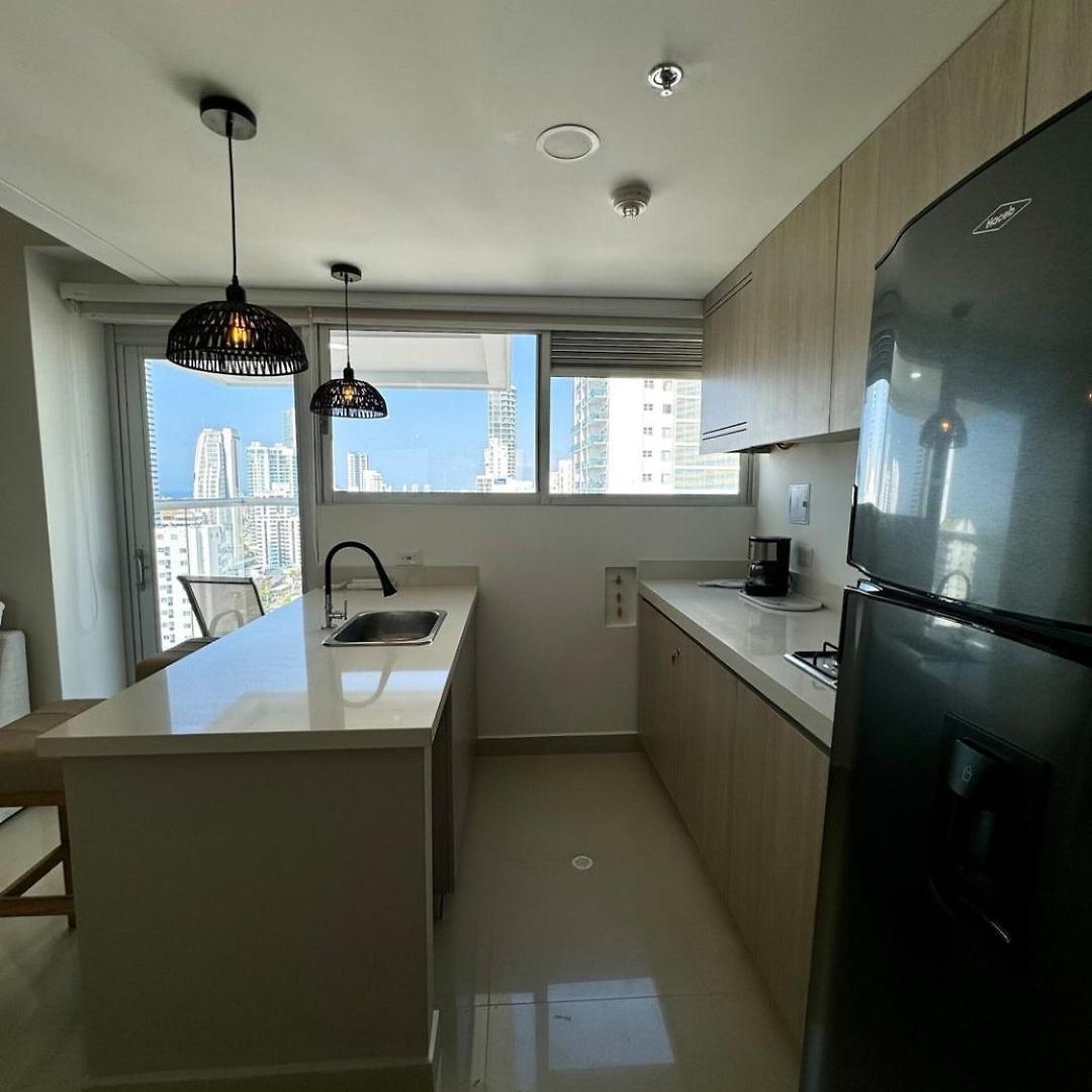Apartamento Luxury In Bocagrande -beautiful Views-rooftop Pool Cartagena
