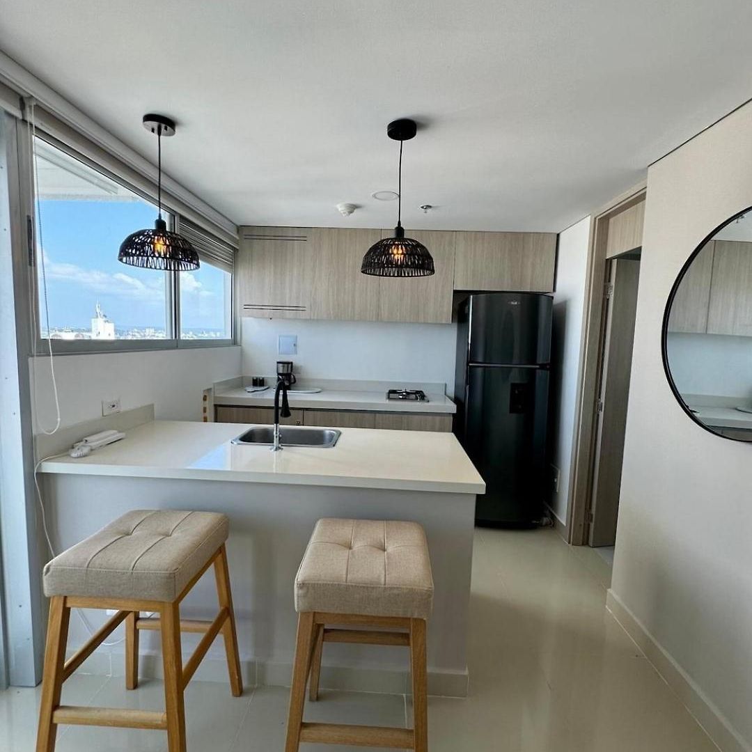 Luxury In Bocagrande -beautiful Views-rooftop Pool Apartamento Cartagena