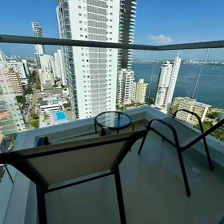 Apartamento Luxury In Bocagrande -beautiful Views-rooftop Pool Cartagena