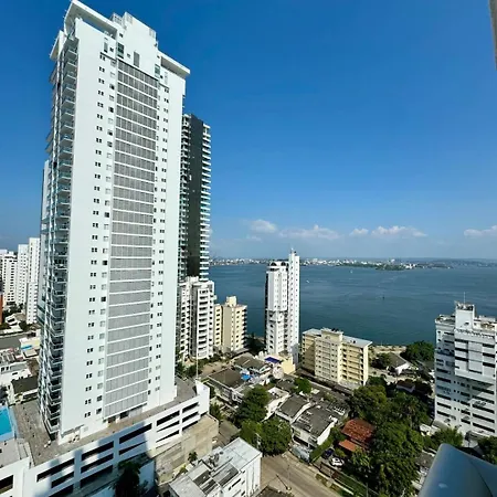 Apartamento Luxury In Bocagrande -beautiful Views-rooftop Pool *