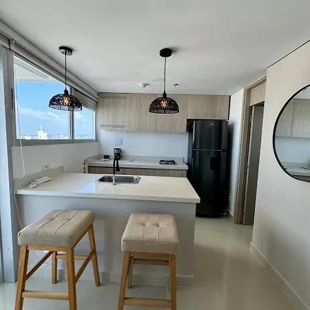 Luxury In Bocagrande -beautiful Views-rooftop Pool Apartamento Cartagena