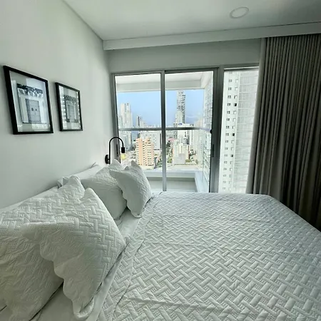Apartamento Luxury In Bocagrande -beautiful Views-rooftop Pool Cartagena